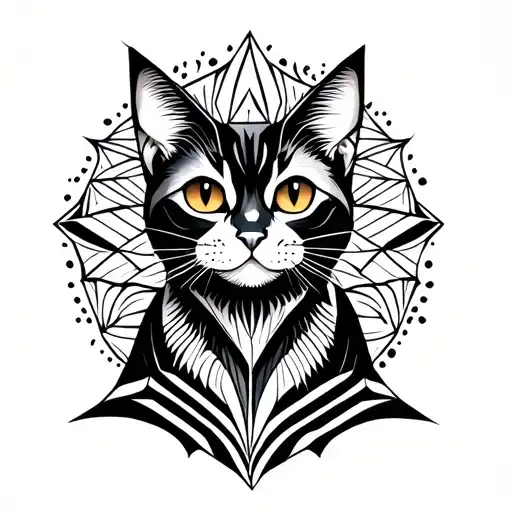 Cat trival minor to major tattoo design idea