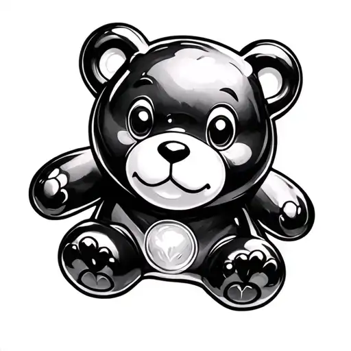 Gummy Bear tattoo design idea