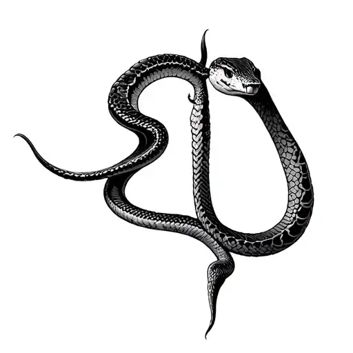 join or die snake tattoo design idea