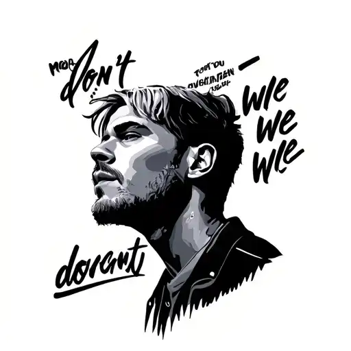 Morgan wallen "dont we" tattoo design idea