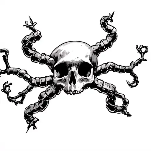 dopamine and serotonin tattoo design idea