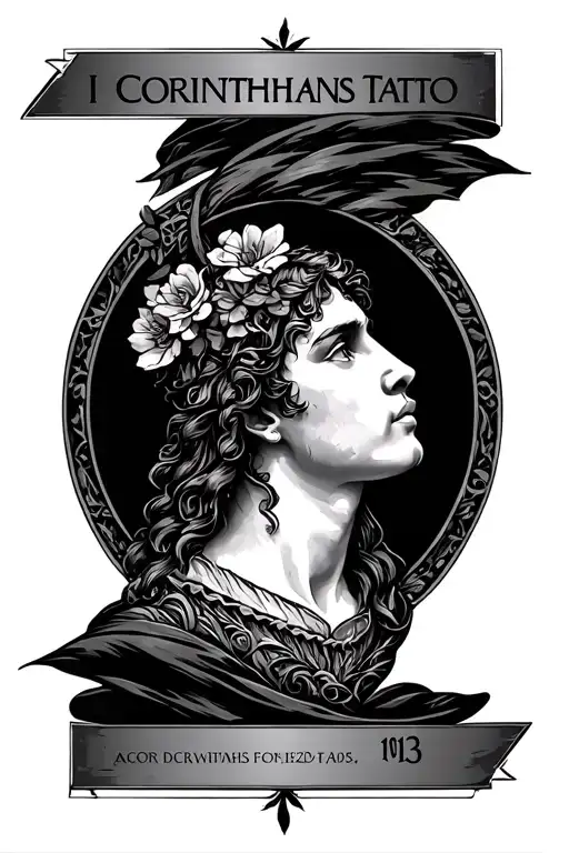 1 corinthians 10:13 tattoo design idea