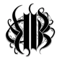 Two Word Ambigram Generator tattoo design idea