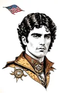 american trad paul atreides from dune awakening tattoo design idea