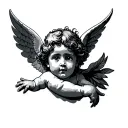 cherub tattoo design idea