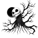 Nightmare Before Christmas tattoo design idea