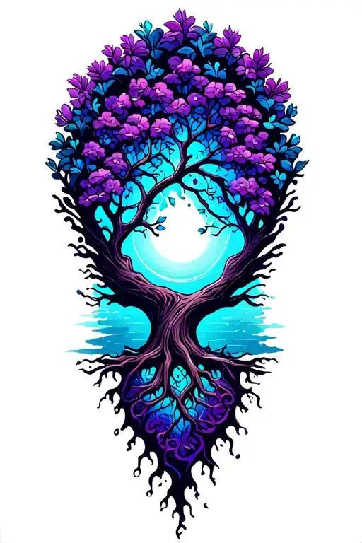 Tree Of Life tattoo design idea