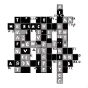 Crossword Puzzle tattoo design idea