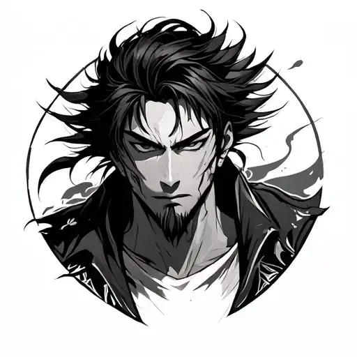 Yujiro Hanma tattoo design idea