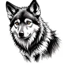 Wolf Cub tattoo design idea