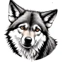 Wolf Cub tattoo design idea