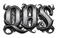 Qos bbc blacked tattoo design idea
