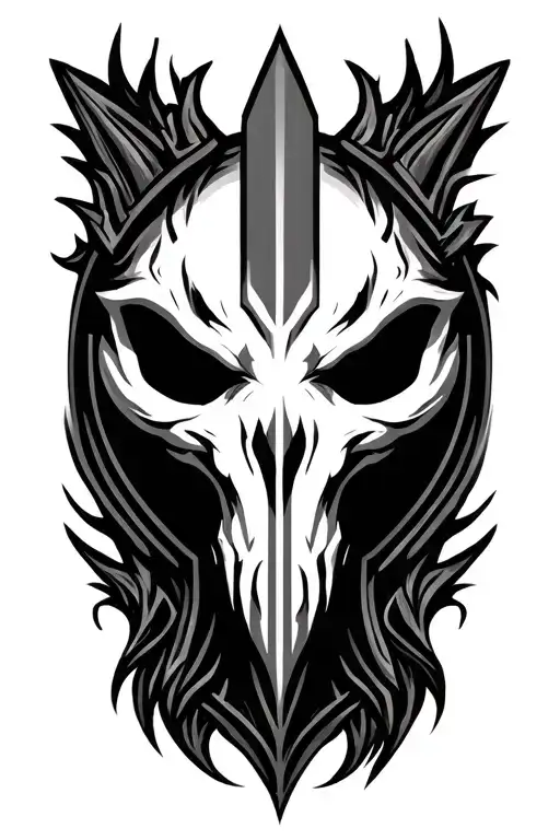 Skyrim Logo tattoo design idea