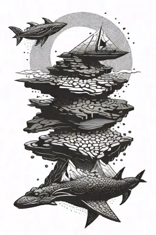 risk and reward  tattoo design idea