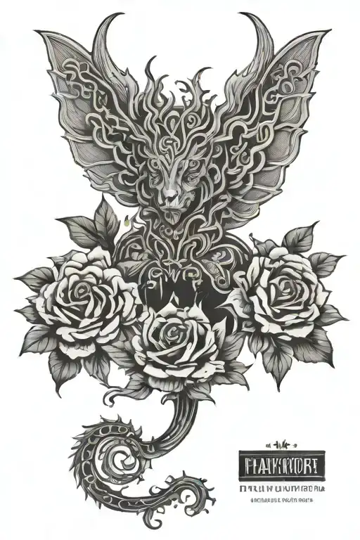 Frankfurt tattoo design idea