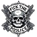Fuck The Police tattoo design idea