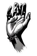 Open Hands tattoo design idea