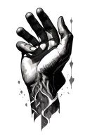 Open Hands tattoo design idea