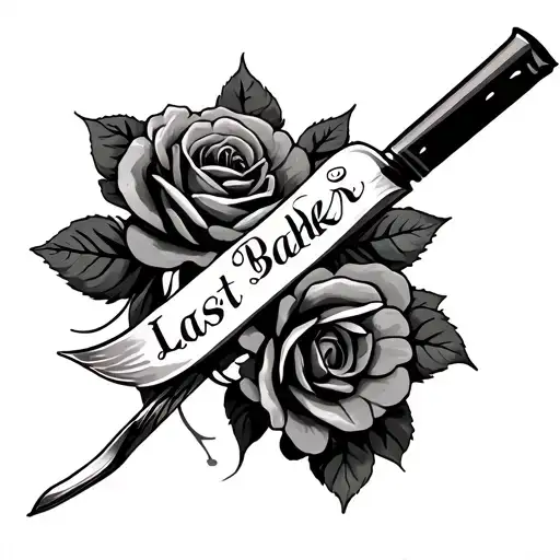 Last name Baker tattoo design idea