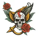 16s Gang logo tattoo design idea