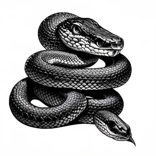 snake tattoo tattoo design idea