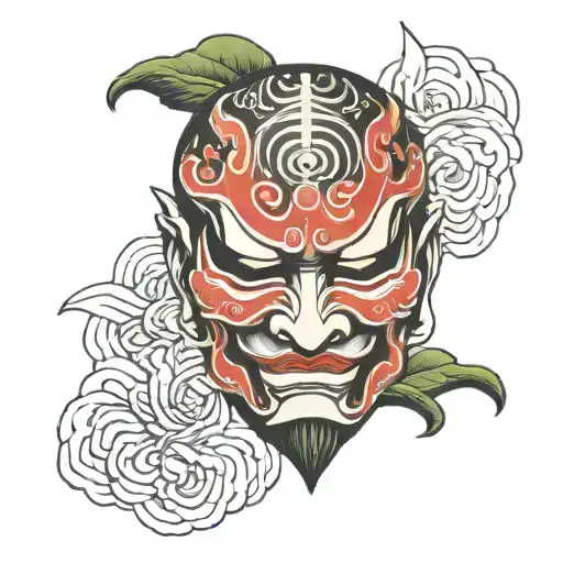they mask tattoo design idea