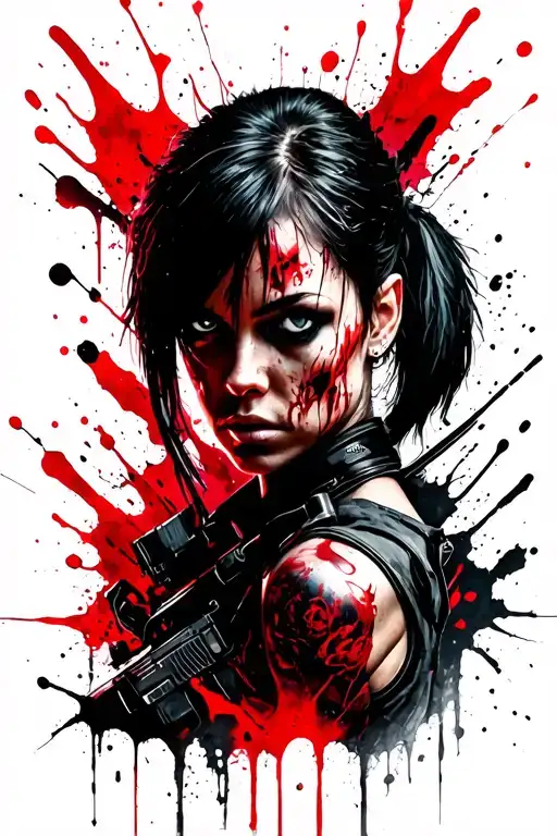 resident evil Leon Clair Jill Valentine from Resident Evil tattoo design idea