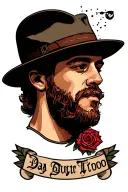 dad memorial tattoo design idea