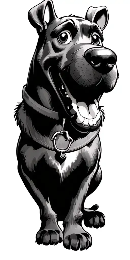 scooby doo tattoo design idea