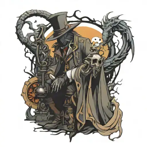 Bloodborne tattoo design idea