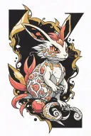 pokemon tattoo design idea