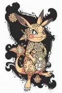 pokemon tattoo design idea