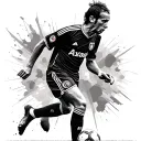 Johan Cruijff Ajax voetbal Cheyenne Sheneequa Djaego tattoo design idea