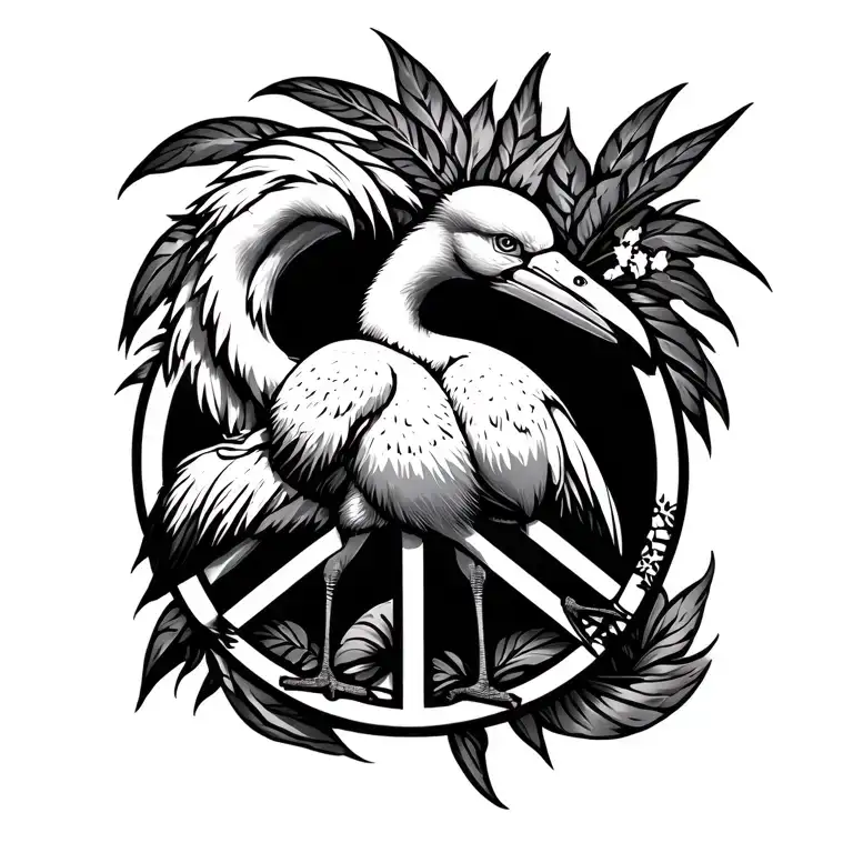 one peace doflamingo tattoo stencil tattoo design idea