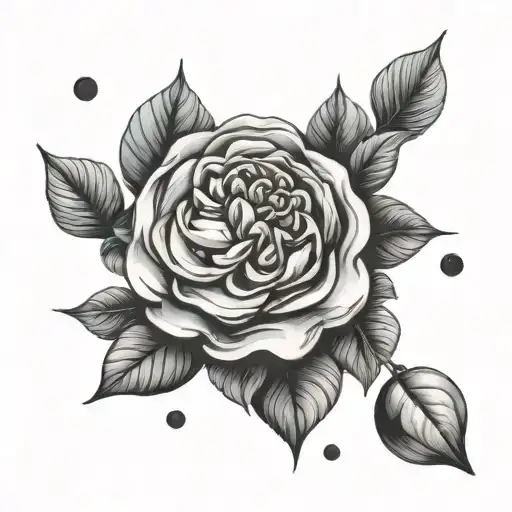 aqua truffle tattoo design idea