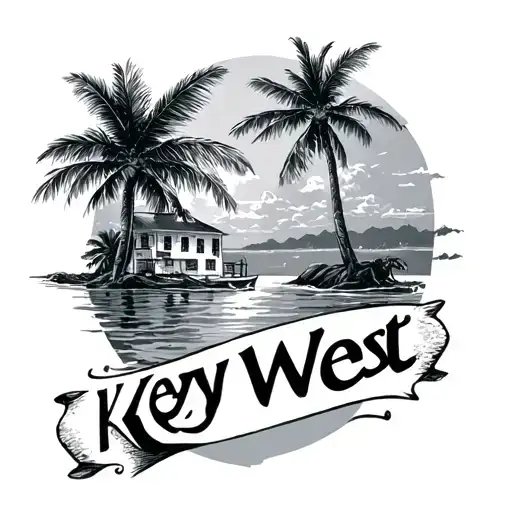 Key West tattoo design idea
