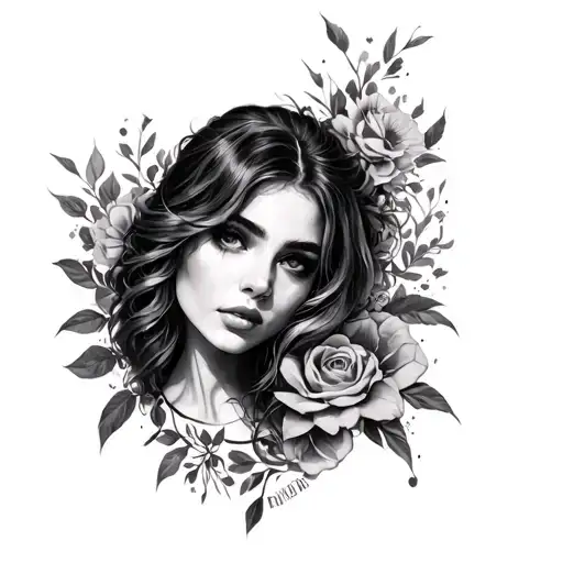 Alexandra Carl combined tattoo design idea