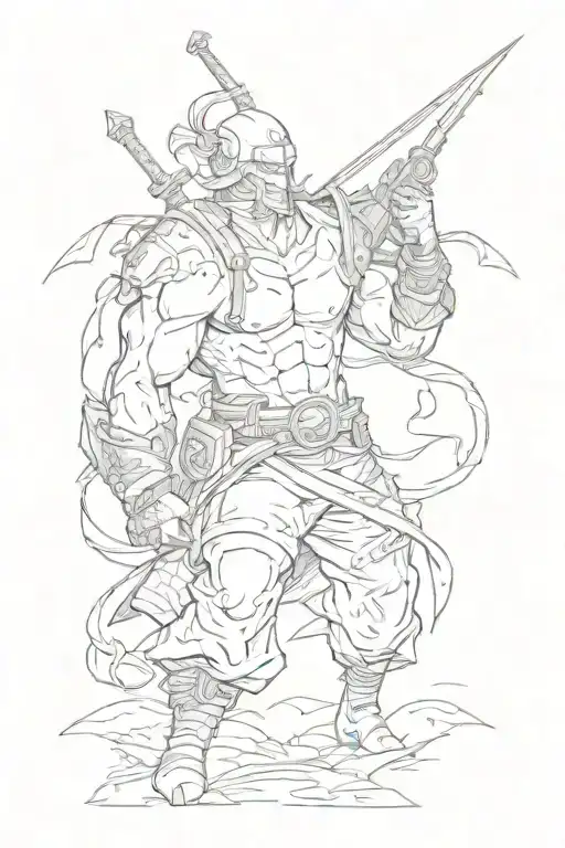 "The only way to fight is not to fight. So you fight until you can't fight anymore" tattoo design idea