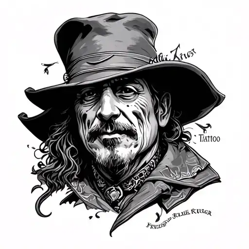 Freddie Kruger hand tattoo tattoo design idea