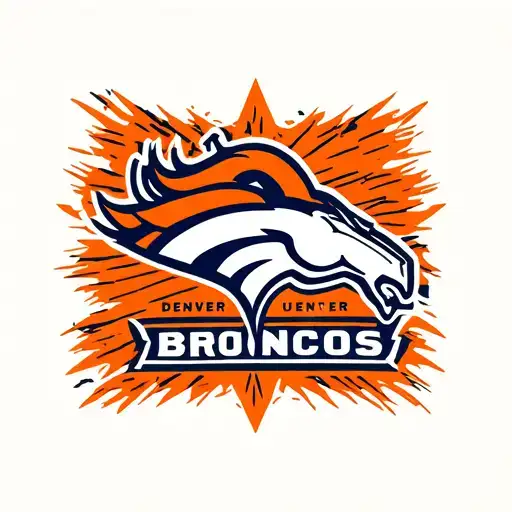 Denver Broncos logo tattoo design idea