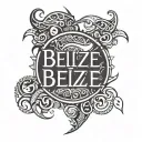 belize 501 area code and tribal tattoo tattoo design idea