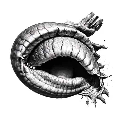 pain is the breaking of the shell that encloses your understanding tattoo design idea