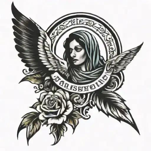 palestine, sorrow, grief, hope tattoo design idea