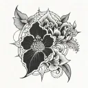 even in difficulty there is opportunity create tattoo design idea