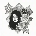 even in difficulty there is opportunity create tattoo design idea