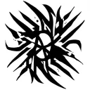 existential,niahlistic,chaotic , anarchy,peace and contradiction tattoo design idea