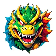 Bowser tattoo design idea