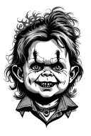 Chucky tattoo design idea