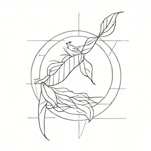 aesthetic solitude tattoo design idea