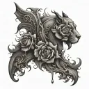 proverbs 15:1 tattoo design idea